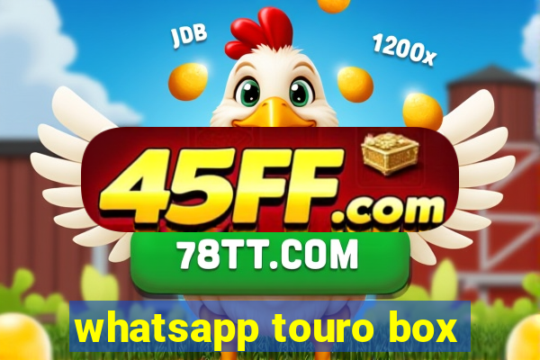 whatsapp touro box
